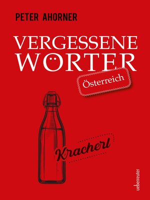 cover image of Vergessene Wörter--Österreich